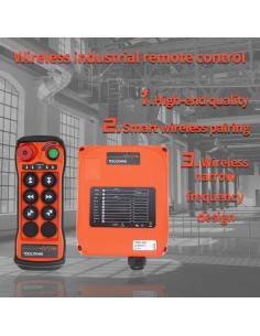 Control Remoto Inalámbrico Q600 6 Botones 220V Elevador 2