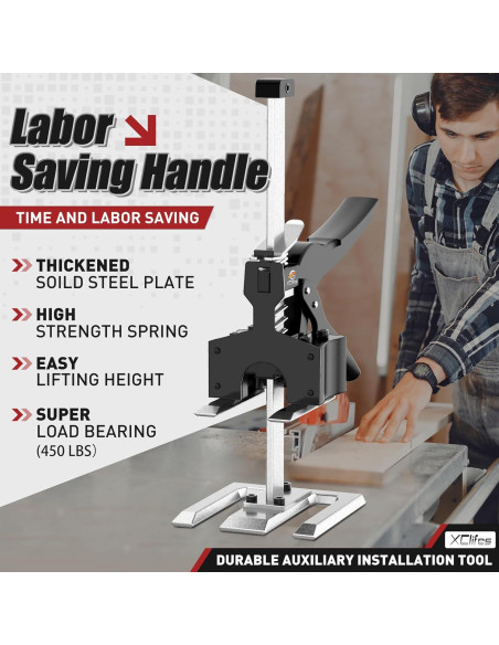 Gato de Elevación Multifuncional XClifes 204 kg 16.99 cm