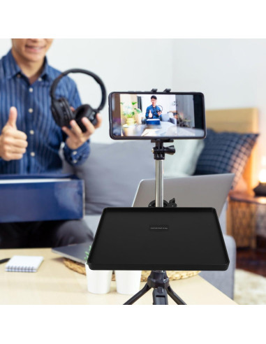 Soporte de Micrófono Vaguelly Ajustable para Mesa 22x16.5cm