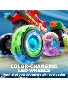 Coches Monstruo JOYIN 3 Paquete con Luz LED para Niños 2