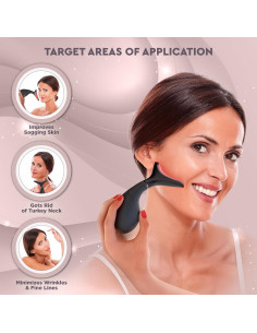 Dispositivo de Belleza GLO24K para Cara y Cuello LED 2