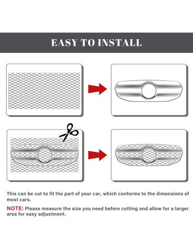 Malla de Parrilla GOSCHE 100x33 cm Negra 2 Piezas