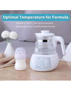 Hervidor de Agua Formula Ready 1.2L Control Temperatura 2