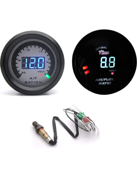 Medidor de Relación Aire-Combustible GoolRC 12V 52mm