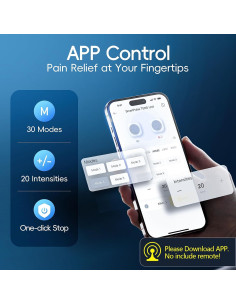 Comfytemp TENS Inalámbrico para Alivio del Dolor - 30 Modos 2