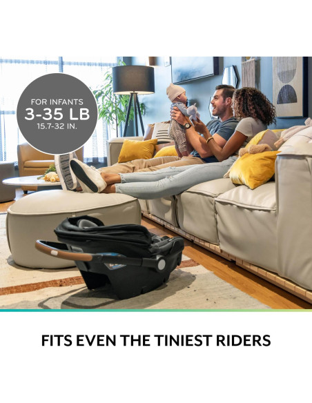 Asiento de Auto Evenflo Shyft DualRide Gris Boone 0-16 kg