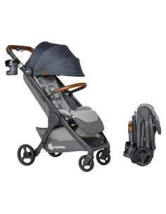 Carrito de Bebé Ergobaby Metro+ Deluxe Plegable Gris
