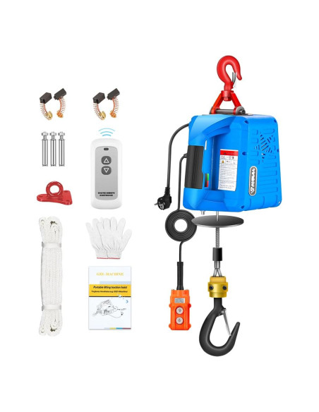 Cabrestante Eléctrico Anbull 1100LBS 1500W Control Remoto