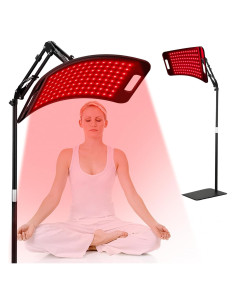 Lámpara de Terapia de Luz Roja ADVARAYS 660nm y 850nm