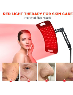 Lámpara de Terapia de Luz Roja ADVARAYS 660nm y 850nm 2