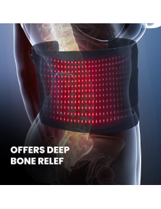 Almohadilla Terapia Luz Roja I-THERA-U 80x30cm 360 LEDs 2