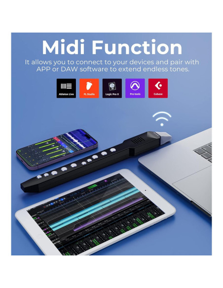 Instrumento de Viento Digital Vangoa EWI-100 Portátil