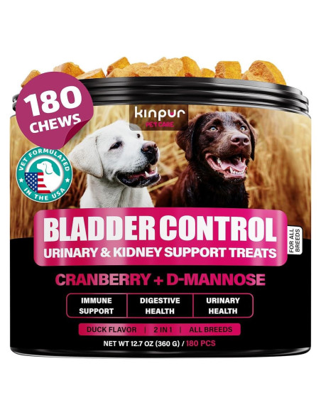 Masticables para UTI en Perros Kinpur 180g con Arándano