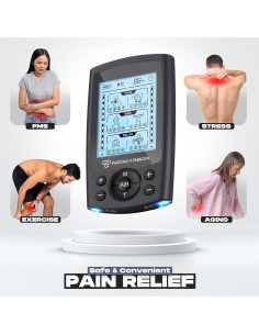 Estimulador Muscular TENS Neocarbon con 24 Modos y USB-C 2