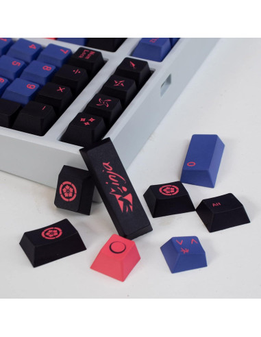 Juego de Teclas PBT Mintcaps 138 Teclas Cherry MX Personalizadas