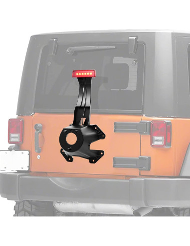 Soporte de Montaje para Neumático de Repuesto TEMSONE Rojo