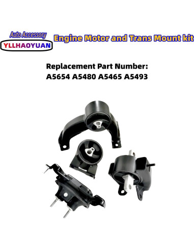 Juego de Soportes de Motor 4Pcs Yllhaoyuan 2008-2010 Chrysler