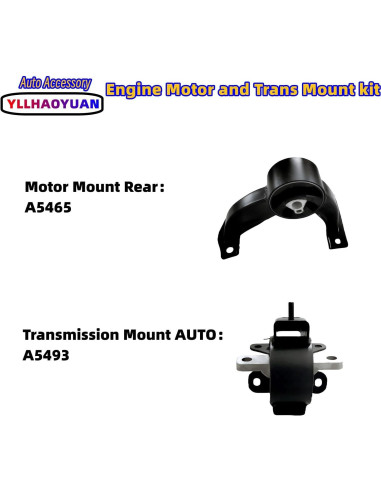 Juego de Soportes de Motor 4Pcs Yllhaoyuan 2008-2010 Chrysler