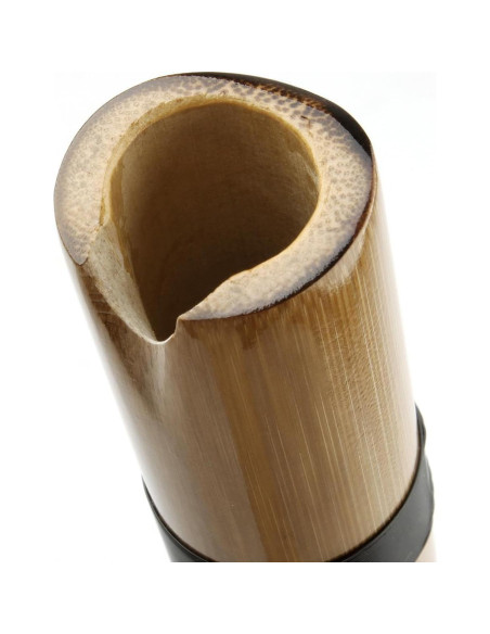 Flauta de Bambú Vertical India Clarinete Quena Clave G