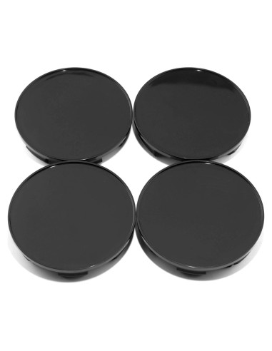 Tapas de Centro de Rueda Rhinotuning 70mm Set de 4 Negro