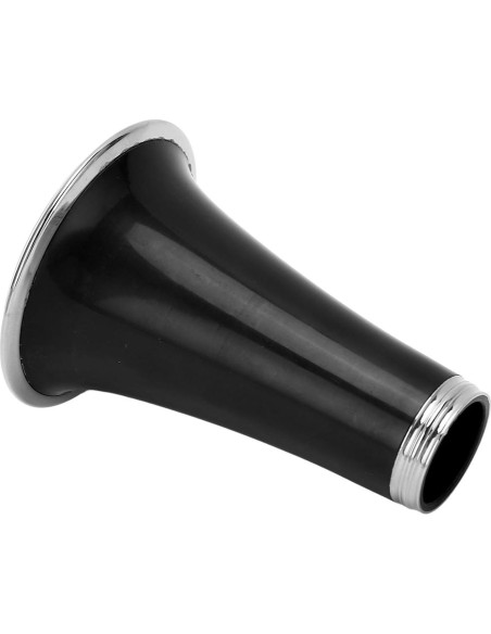 Campana de Clarinete ABS con Anillo Metálico Chapado - CC28 Negro