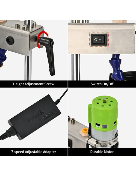 Cortadora de Botellas Eléctrica DIYAREA 150W 6000RPM