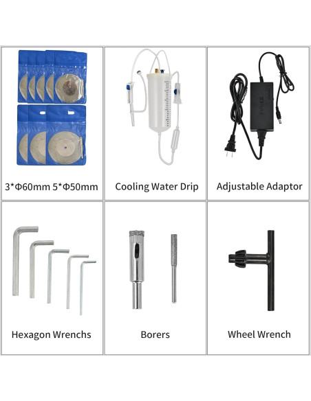 Cortadora de Botellas Eléctrica DIYAREA 150W 6000RPM