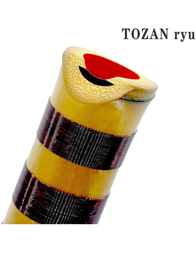 Flauta Shakuhachi TOZAN Ryu 54.61 cm de bambú natural