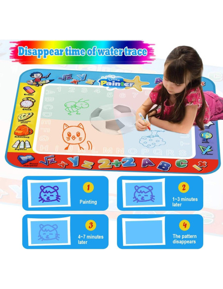 Alfombra de Dibujo Alago con Agua 85x66 cm para Niños