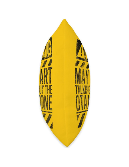 Almohada Cuadrada Divertido Cartel Otamatone 45x45 cm