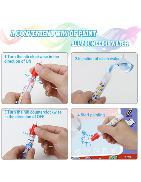 Alfombra de Dibujo Alago con Agua 85x66 cm para Niños