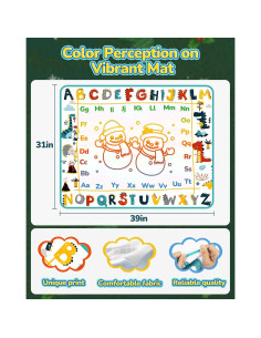 Alfombra de Dibujo con Agua TECJOE 99x79 cm para Niños 2