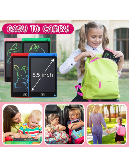 Zhehao 20 Tableros de Escritura LCD 21.5 cm para Niños Zhehao 20 Tableros de Escritura LCD 21.5 cm para Niños