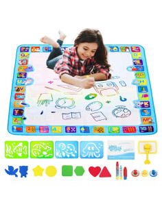 Alfombra Mágica de Agua WIWAPLEX 100x100 cm para Niños