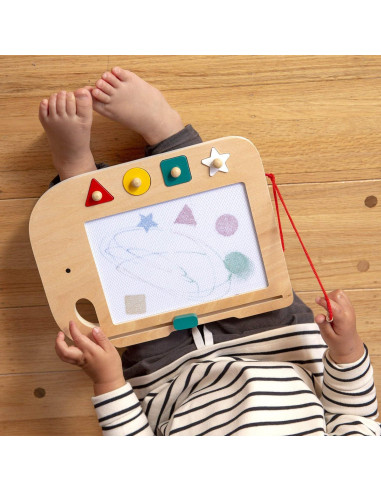 Tablero Mágico Elefante Petit Collage 40x28 cm para Niños