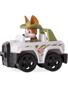 Cachorro Tracker Paw Patrol Rescatista con Vehículo 5x8.9 cm 2