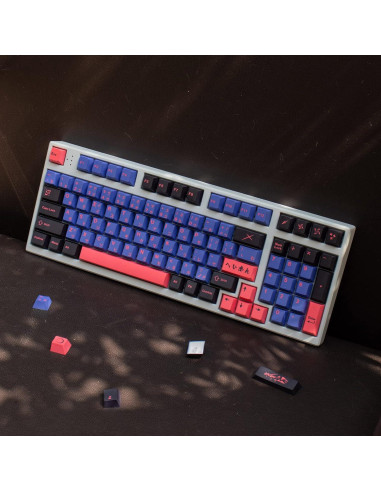 Juego de Teclas PBT Mintcaps 138 Teclas Cherry MX Personalizadas