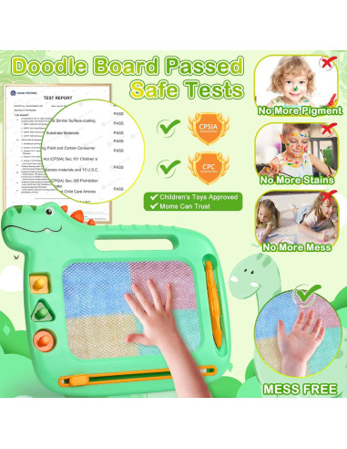 Tablero de Dibujo Magnético Dinosaurio MEJCFARI 20 cm