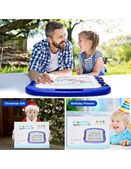 Tablero de Dibujo Magnético Vusum 38.6x30 cm para Niños