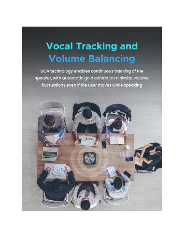 Altavoz de Conferencia Enther&MAXHUB BM35 8 Micrófonos 360