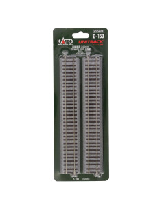 Pista Recta Kato 2-150 24,77 cm para trenes HO