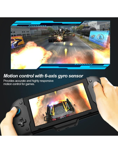 Controlador NexiGo Gripcon para Nintendo Switch - Ergonomía y Giroscopio