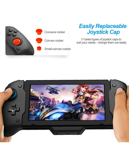 Controlador NexiGo Gripcon para Nintendo Switch - Ergonomía y Giroscopio