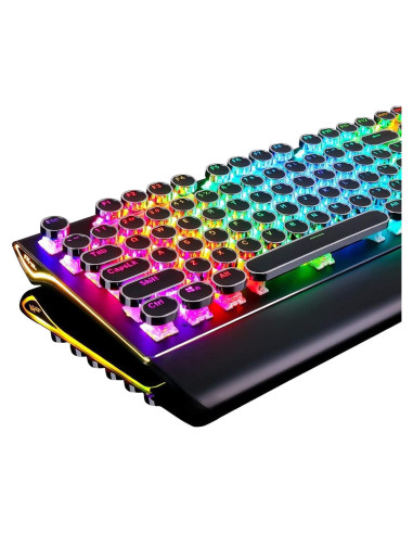 Teclado Mecánico RK Royal Kludge S108 Retro RGB 108 Teclas