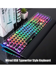 Teclado Mecánico RK Royal Kludge S108 Retro RGB 108 Teclas 2