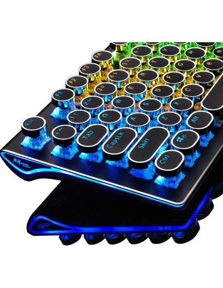 Teclado Mecánico RK Royal Kludge S108 Retro RGB 108 Teclas