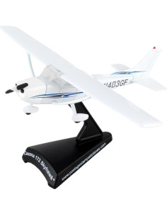 Daron Sello Cessna 172 SkyHawk 1:87 Metal Blanco 2