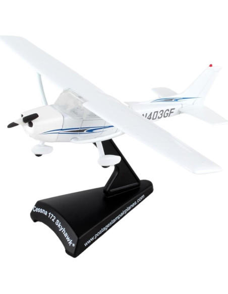 Daron Sello Cessna 172 SkyHawk 1:87 Metal Blanco