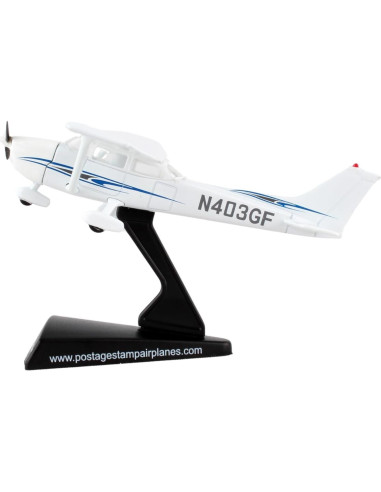 Daron Sello Cessna 172 SkyHawk 1:87 Metal Blanco
