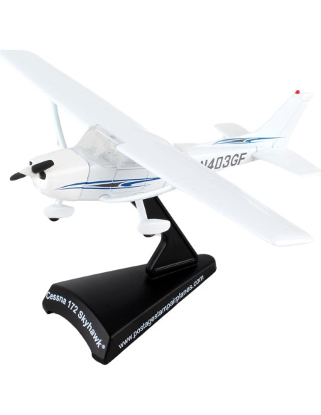 Daron Sello Cessna 172 SkyHawk 1:87 Metal Blanco